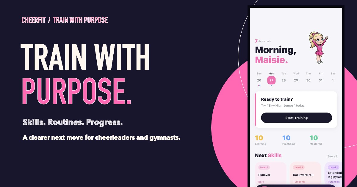 CheerFit social media preview