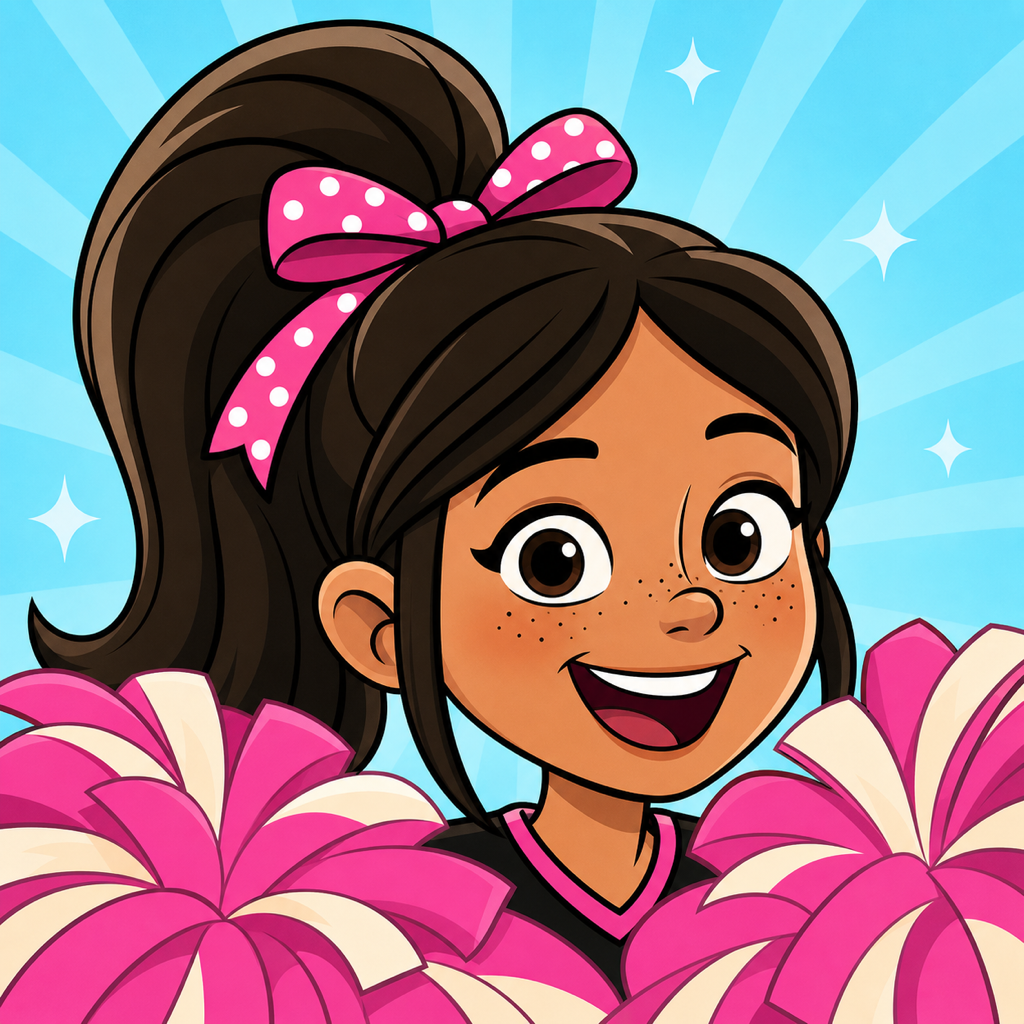 CheerFit app icon featuring the mascot, Maisie